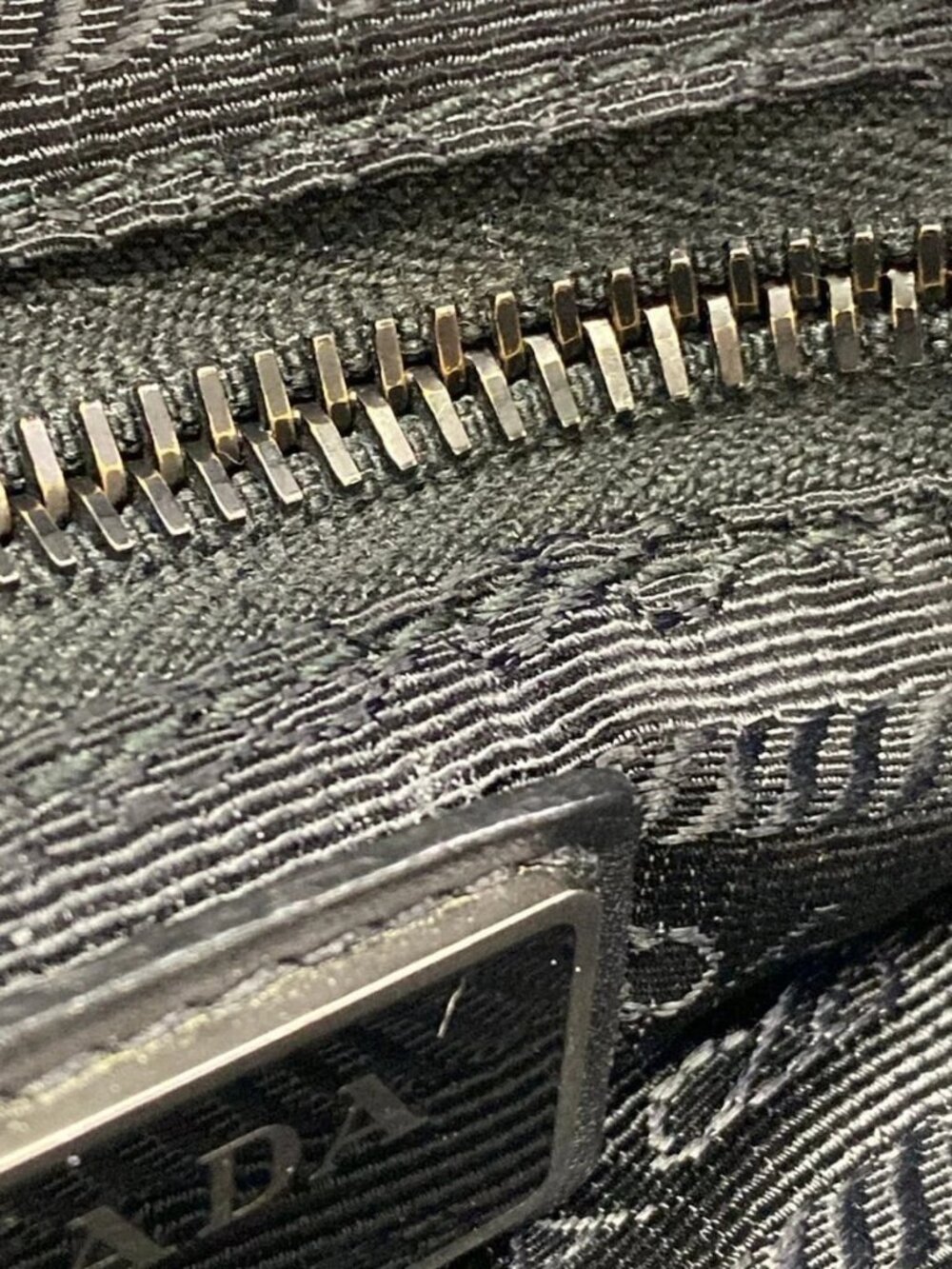 PRADA Black Leather Shoulder Bag - Picture 13 of 15